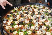 Paella on the Patio at El Paseo!