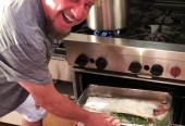 Mahi Mahi Instagram Story: Saltbaking with Shep Gordon & Questlove