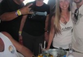 Michael Anthony and my family 10-10-10 at the beach party