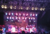 Lake Nacimento by day and Sammy & Wabos at night at PR Fair - what a party!