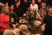 Fantastic El Paseo dinner with Tre Cool & Randall Graham PLUS lots of wine! 