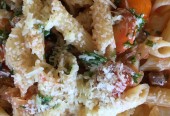 Fresh Garden to Table Dinner - Sammy's Fresh Tomato Sauce